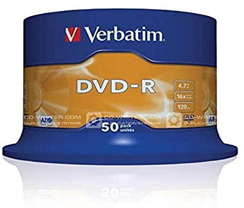 Verbatim 43548 DVD-R 4,7 GB (120min) 16x 50-cake