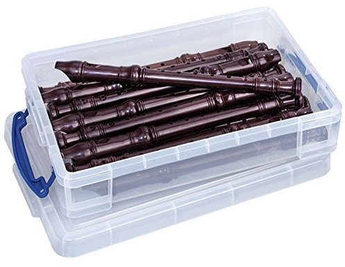 Betzold Gruppensatz mit 15 Kunststoff-Blockflöten - inkl. praktischer Aufbewahrungsbox