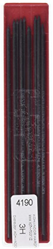 KOH-I-NOOR - Mine in grafite per matita meccanica 3H, diametro: 2 mm, lunghezza: 120 mm