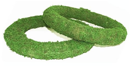 2 X 12 Round Padded Wreath Rings Frames Christmas Holly Funeral