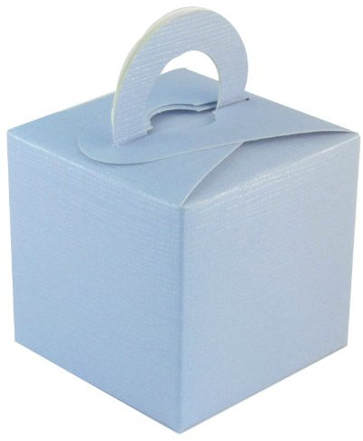 1StopShops 10 Pack of Cute Favour Gift Boxes in Light Blue *REDUCED TO CLEAR*