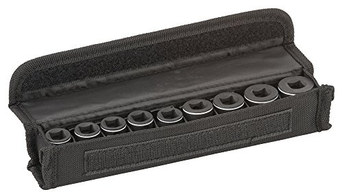 Bosch Professional 9tlg. Steckschlüsseleinsätze-Set mit 3/8-Innenvierkantaufnahme für Sechskantschraubenn (Länge: 30 mm), Schwarz, 2608551098