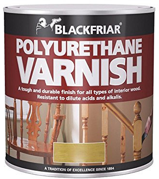 Blackfriar BKFPVGW500 Polyurethane Varnish P70, 500 ml Walnut Gloss