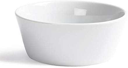 Olympia Whiteware Sloping Edge Bowls 150mm Porcelain Kitchen Dish 12pc