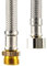 tecuro Sanitär Verbindungsschlauch 3/8 ÜWM x 3/8 AG x 500 mm, trinkwassergeeignet nach KTW-A- W 270 DVGW, temperaturbeständig bis 90°C