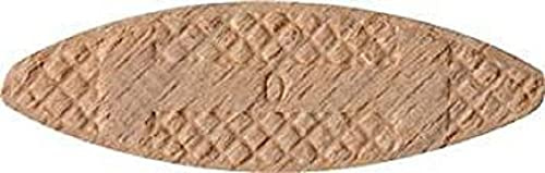 kwb connection plates size 0 for 8 mm grooves 029100 (50 pieces, made of beech wood)