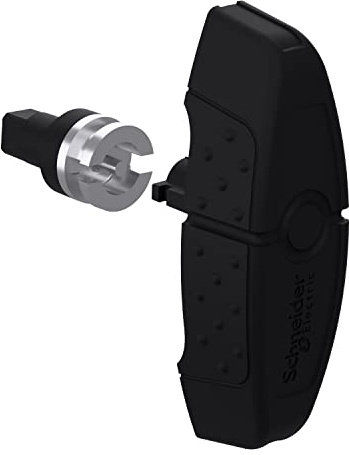 Schneider NSYAEDLB3S3D Insert de Serrure carré 3 mm pour boîtier Spacial S3D