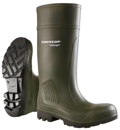 Dunlop Protective Footwear, C462933, Purofort Professional Full Safety, Grünes Mousse, Größe 41 EU