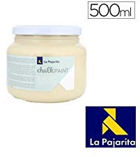 La Pajarita 103191 Pintura para Decoración y DIY, Chalk, 1, Amarillo (Dulce Lima)