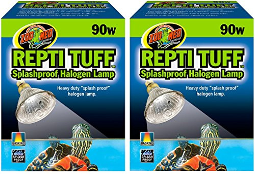 (2 Pack) Repti Tuff Halogen Lamp 90W