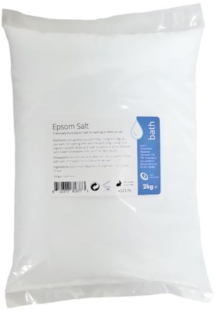 Epsom Salt Food Grade Magnesium Chemically Pure, 2Kg