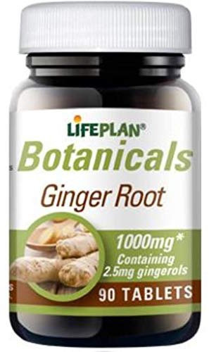 Lifeplan Ginger Root 1000mg 90 Tablets