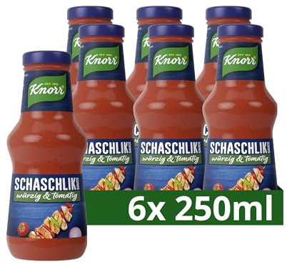 Knorr Schlemmersauce Schaschlik, 6er Pack (6 x 250 ml)