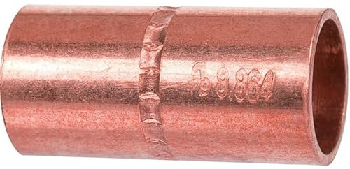 Raccord cuivre droit à souder - Femelle - diamètre 8 mm