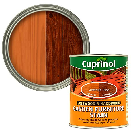 Cuprinol Garden Furniture Stain Exterior Woodcare, Antique Pine,750 ml