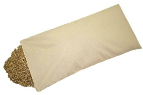 Bio Coussin de Millet Avec Fermeture Éclair - Épeautre Coussin Orthographié Oreiller Avec Bio Épeautre Rempli Divers Dimensions à Partir De - 65 X 70 Cm