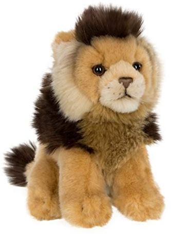 WWF 15192039 Löwe Plüschtier, 15 cm Braun
