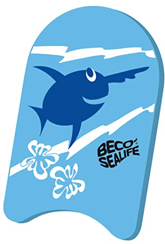 BECO-Sealife Schwimmbrett Kinder – Kickboard für Kinder zum Schwimmenlernen, Trainieren & Spielen, Schwimmboard für Schwimmanfänger & Fortgeschrittene – 34 x 21 x 3 cm (L x B x H)