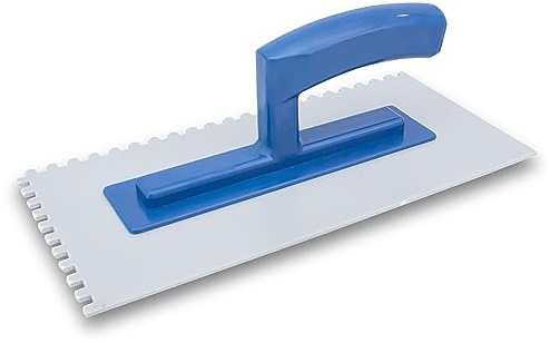 MARSHALLTOWN QLT Plastic Notched Trowels, Square Notch Shape, 10mm Y-Notch, X-Notch, Z-Notch Sizes, PNT667