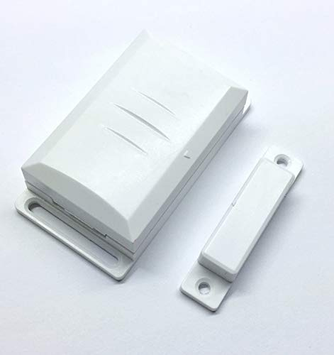 Funk-Fensterkontaktschalter DFM-1000 (ohne Empfänger!!) mit Magnetsensor für Funk-Empfänger von DIW, Intertechno und baugleiche. Externer Kontakt für UND-/ODER-Schaltung anschließbar.