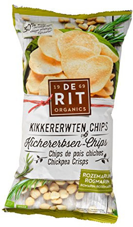 De Rit Kichererbsen-Chips mit Rosmarin (75 g) - Bio