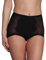Miss Perfect Dessous Body Trim Feintüll Miederhose Shapewear Damen Hose Miederhose Bauchweg Unterhose Damen Bauchweg Slip Unterwäsche Größe 70 (38) in Schwarz