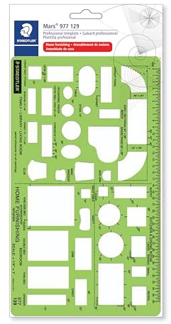Staedtler Teknisk ritning mall (977 129 02)