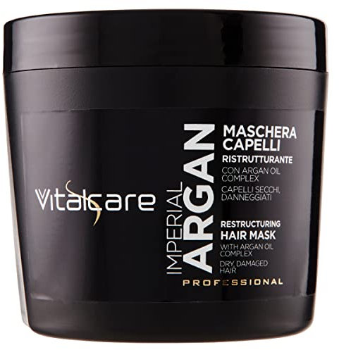 Vitalcare | Imperial Argan - Restructuring Hair Mask for Dry and Damaged Hair, with Argan Oil Complex, Restructuring Hair Mask, 500 ml