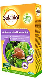 Solabiol Anticaracoles Natural RB. Protección Natural contra Caracoles y babosas. 100% Ingredientes Naturales