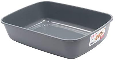 Savic ISIS - Arenero para Gatos, 42 cm, Color Gris frío