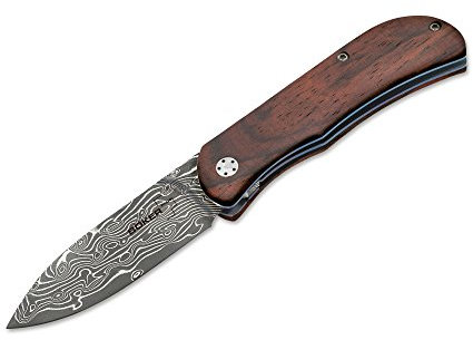 BÖKER PLUS Taschenmesser Exskelibur II Cocobolo Damast