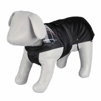 TRIXIE wasserabweisender Hundemantel Mantel Paris, M: 45 cm, schwarz - 30504