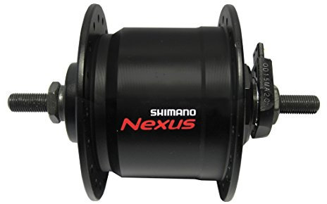 SHIMANO Unisex – Erwachsene DH-C3000-3N Nabendynamo, schwarz, Einheitsgröße