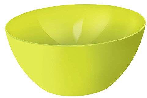 Rotho Caruba grand bol 8l, Plastique (PP) sans BPA, vert, 8l (34.0 x 34.0 x 15.0 cm)