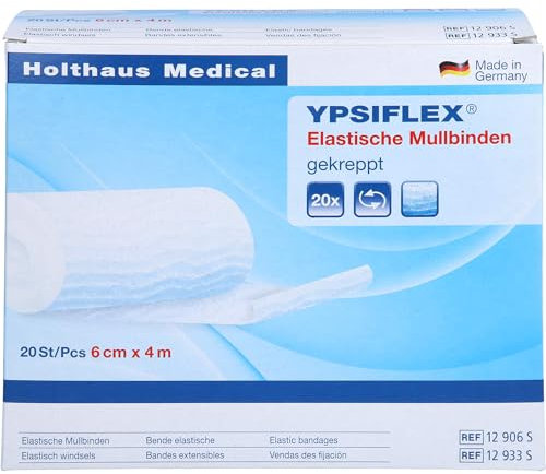 MULLBINDEN elastisch 6 cmx4 m 20 St
