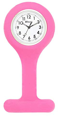 Ravel Silikon Armbanduhr für Krankenschwestern - Rosa