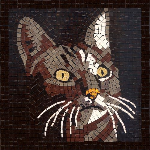 ALEA Mosaic Mosaik bastelset, DIY 20x20cm, Katze