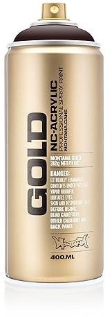 Montana Cans GOLD Spray Paint, 400ml, Aubergine (Model: MXG-G8085)