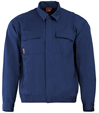 Stenso Chaqueta de trabajo para hombre Pluton - chaqueta de cintura para hombre con bolsillos multifuncionales - chaqueta de trabajo - azul oscuro L