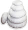 Merino BETTEN Premium Kissen rund 30cm – Weiches rundes Kopfkissen für erholsamen Schlaf – Bequemes Pillow als Bett & Couch-Kissen verwendbar – Rundkissen mit Kissenfüllung – Made in Germany