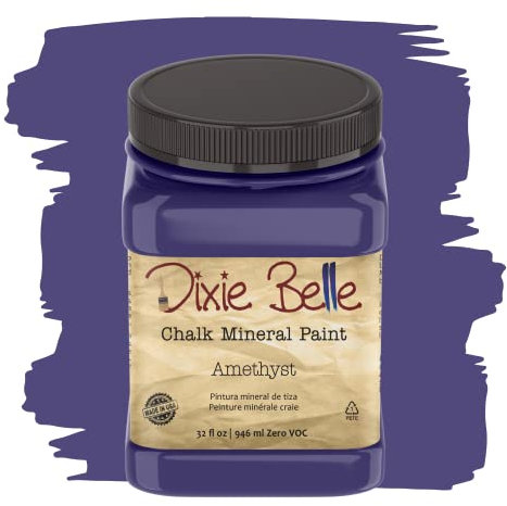 Dixie Belle Paint Company Chalk Finish Furniture Paint (Amethyst) (32oz)