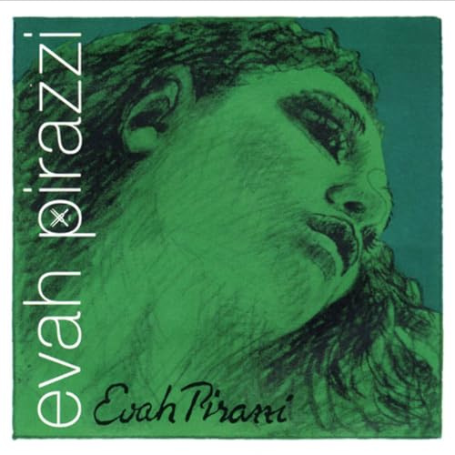 Pirastro Evah Pirazzi 1/8-1/4 Violin String Set - Medium Gauge - Steel Ball-End E