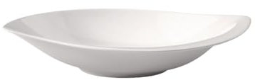 Villeroy & Boch New Cottage Special Serve & Salad Fuente honda, 29 cm, Porcelana Premium, Blanco