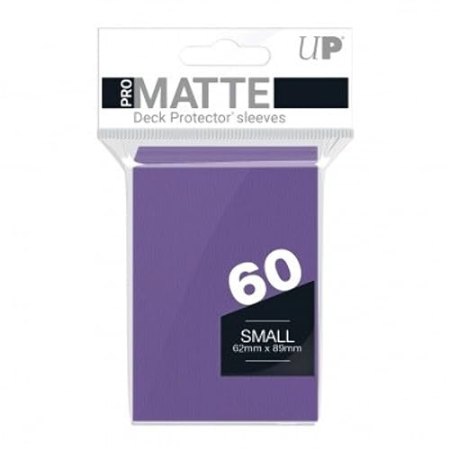 Ultra Pro 84269 Matte Card Sleeves(62mm*89mm) ,Purple