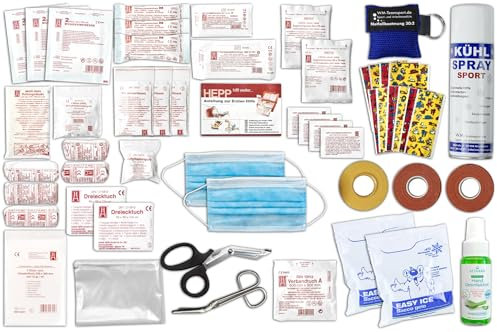 S1 PLUS Erste-Hilfe-Set nach der aktuellen DIN 13157 + Sport-Ausstattung