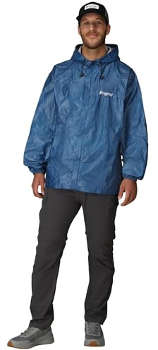 FROGG TOGGS Men's Ultra-lite2 Ultra Lite2 Waterproof Breathable Jacket, Blue