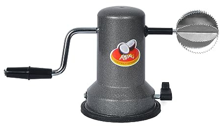 Anjali Sleek rostfritt stål vakuumbas kokosskrapa svart