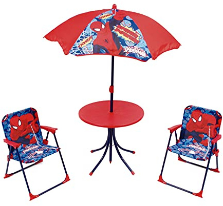 Spiderman 709463 Set de Jardin Spiderman 4 Pièces Rouge 50 x 50 x 48 cm