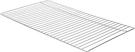 I LOVE BBQ - Grilles de Cuisson Barbecue et fumoir - Grille de Barbecue Simple, rectangulaire, 62x35 - Matière : Acier chromé - Dimensions : 62 x 35cm - sans poignées 1073, Nc