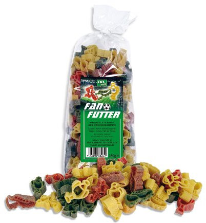 Bull&Bear Fußballnudeln Fanfutter! 250g